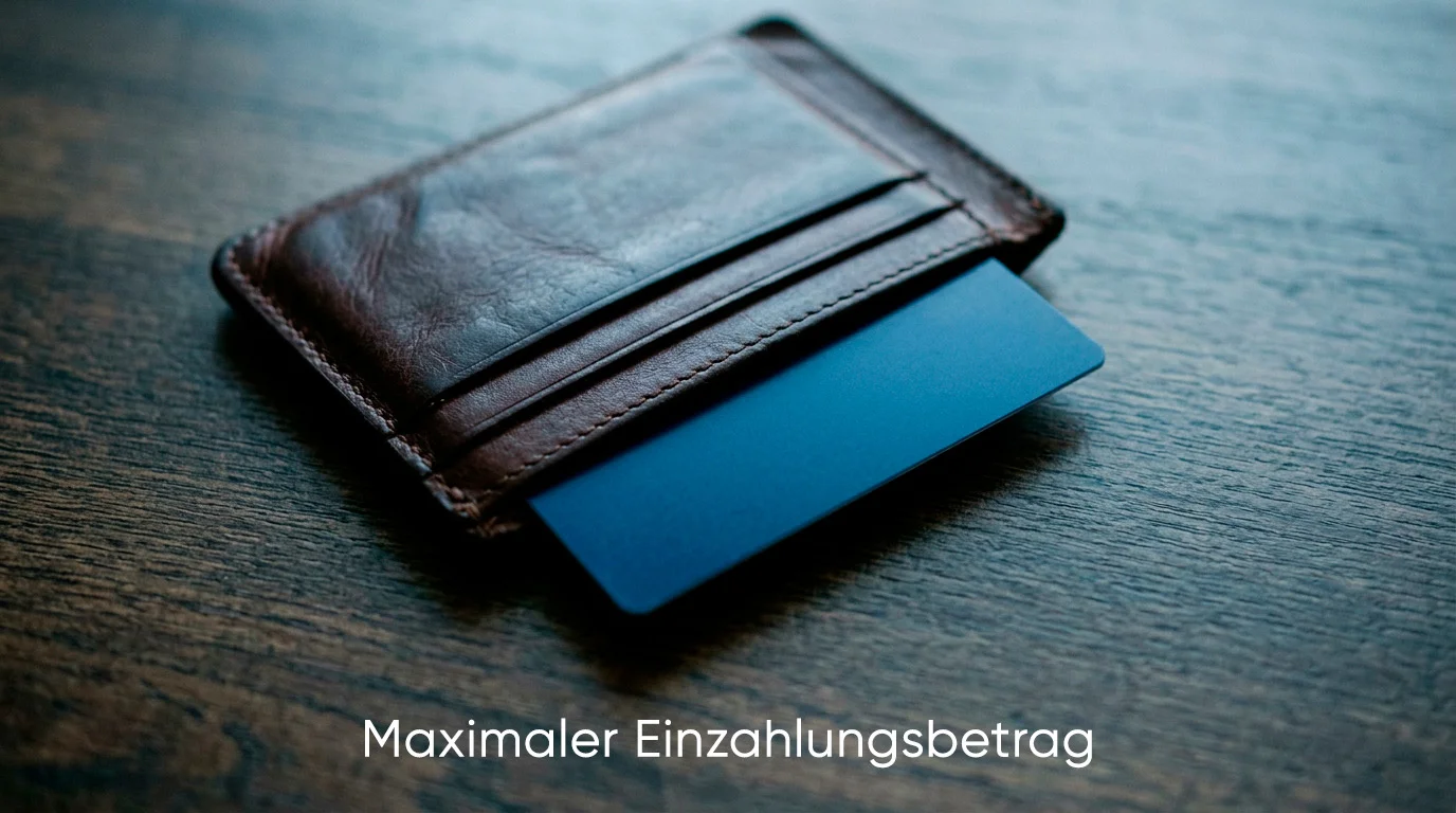 VISA Wetten Höchsteinzahlung: drei Obergrenzen parallel